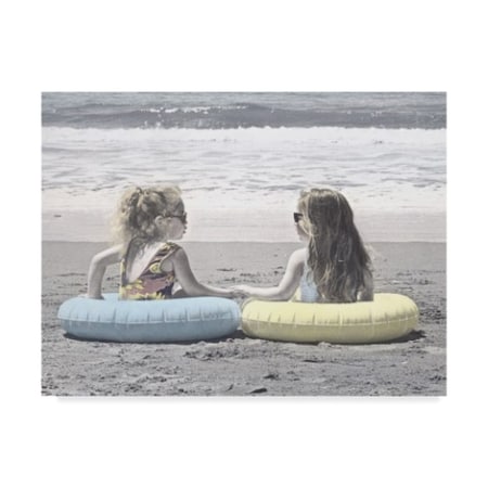 Gail Goodwin 'Two Beach Buddies' Canvas Art,35x47